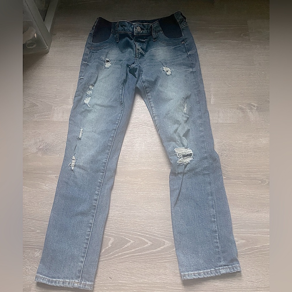 GAP Women's Boyfriend Jeans - Light Blue